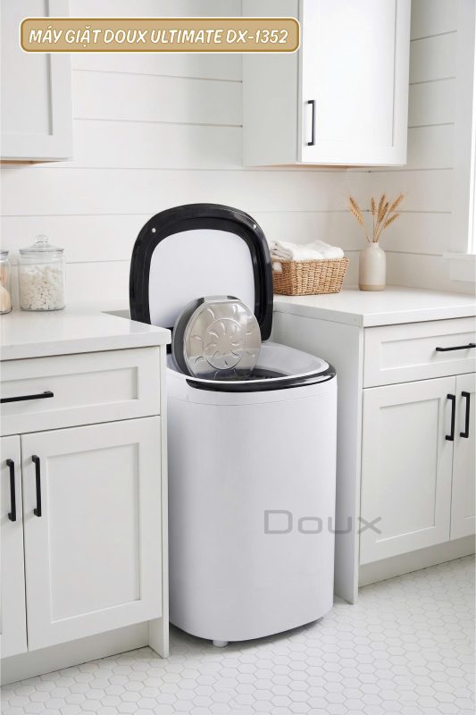 Máy giặt sấy nước nóng Doux ULTIMATE DX-1352