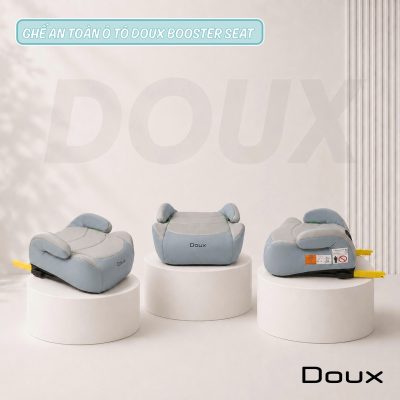Đệm nâng an toàn ô tô Doux Booster Seat DX-1343 màu xanh