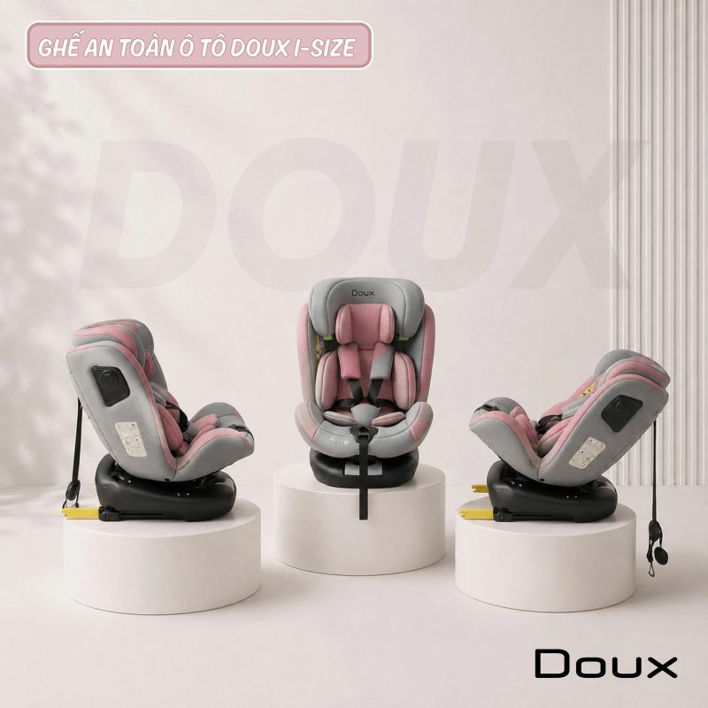 Ghế ngồi ô tô cho bé Doux I-Size DX-1144